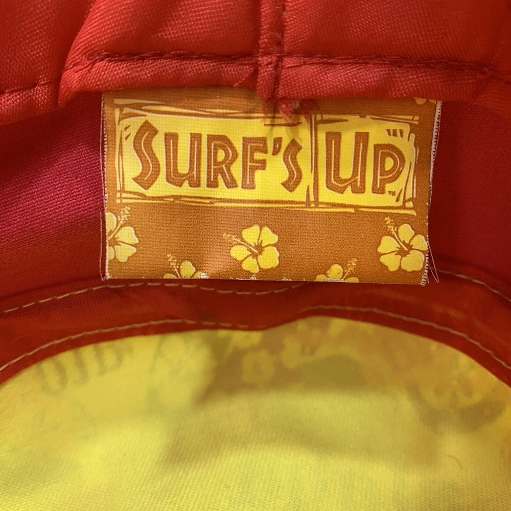 Surfs Up Bucket Hat YOUTH Aloha Seashell Penguin Lani 2007 Cap Sun Outdoors